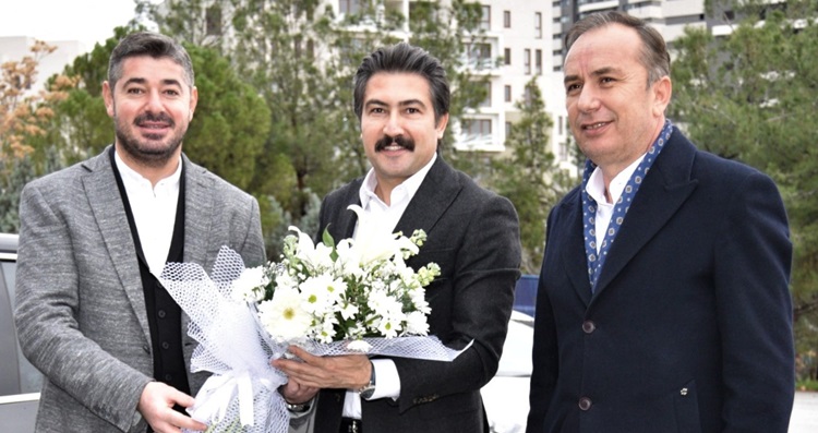 DENİZLİSPOR KULÜBÜ, YAPILAN ÇALIŞMALAR HAKKINDA MİLLETVEKİLİ ÖZKAN'A BİLGİ VERDİ