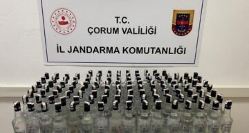 123 Şişe Kaçak Rakı Ele Geçirildi