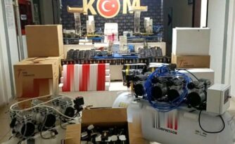 Kaçak Sigara Düzeneği Kurmuşlar