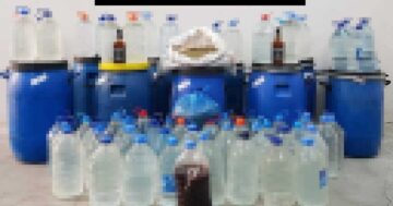 Çorum’da Binlerce Litre Kaçak İçki Ele Geçirildi