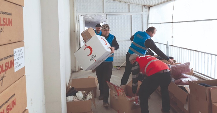 Kızılay’dan Bin 173 Aileye Yardım