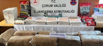 Çorum’da Kaçak Tütün Operasyonu