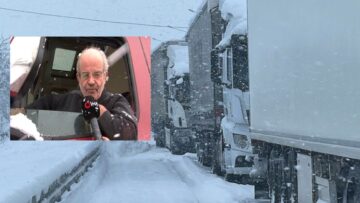 Çorumlu Tır Sürücüsü Saatlerdir Yollarda Bekledi