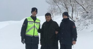Kayıp Afgan Uyruklu Bekçiyi Jandarma Ekipleri Buldu