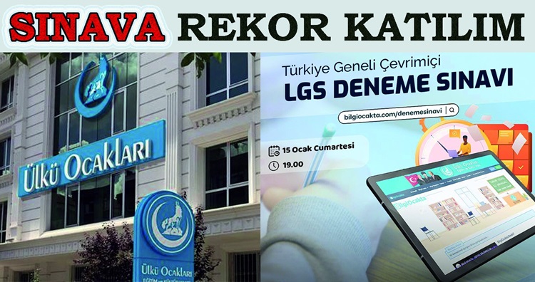 Türkiye’nin En Büyük Çevrimiçi Sınavı Yapıldı