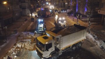 400 Personel, 50 İş Makinesi Gece-Gündüz Sahada