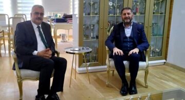 Ahlatcı’dan, Erdem Çenesiz’e Ziyaret