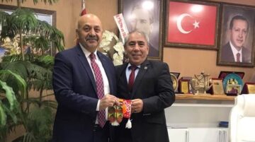 Başkan İsbir’den, Bektaş’a Teşekkür Ziyareti