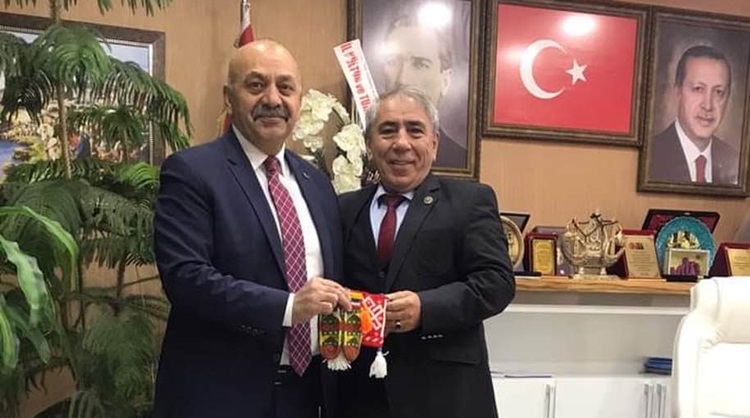 Başkan İsbir’den, Bektaş’a Teşekkür Ziyareti