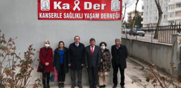 Kanser Derneklerini Ziyaret Ettiler
