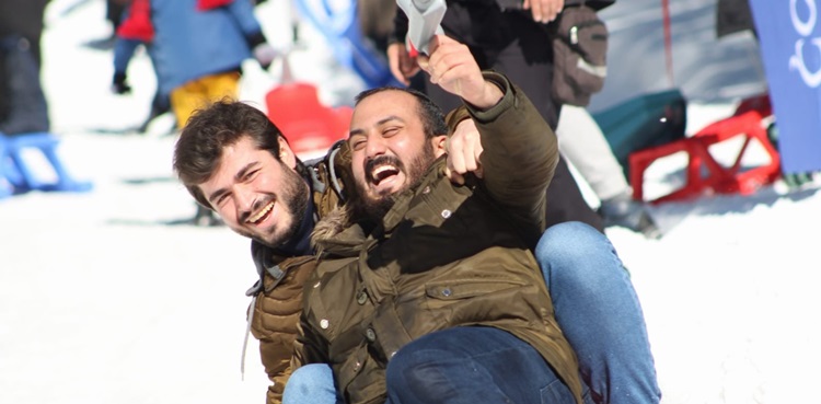 Çorum’da İlki Düzenlenen Kar Festivaline Yoğun İlgi