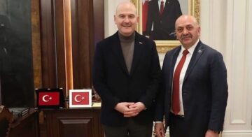 Başkan İsbir’den, Süleyman Soylu’ya Ziyaret