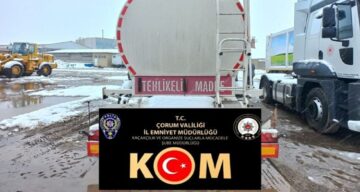 Çorum’da Kaçak Akaryakıt Operasyonu