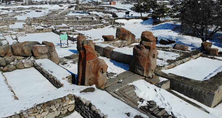 Alacahöyük’te Kartpostallık Görüntüler Çıktı