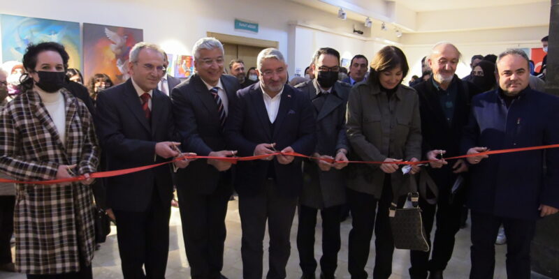 “Sılada Bir Güvercin” İsimli Resim Sergisi Açıldı