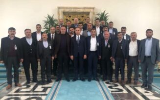 Muhtarlardan Ceylan’a Hizmet Teşekkürü