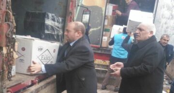 Kamplarda Yaşayan Vatandaşlara Giyecek Yardımı