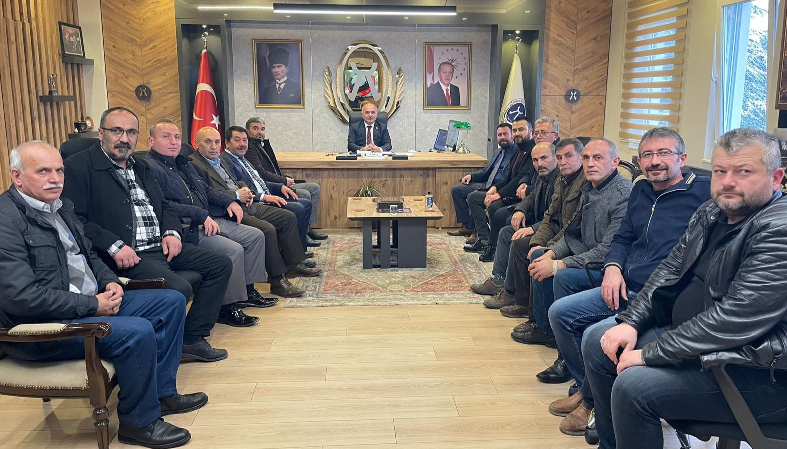 İlk İcraatı Başkan Aydın’a Ziyaret Oldu