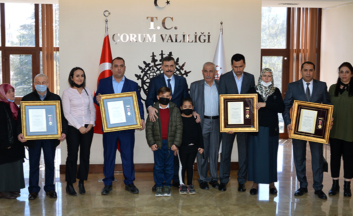 Devlet Övünç Madalyaları Takdim Edildi