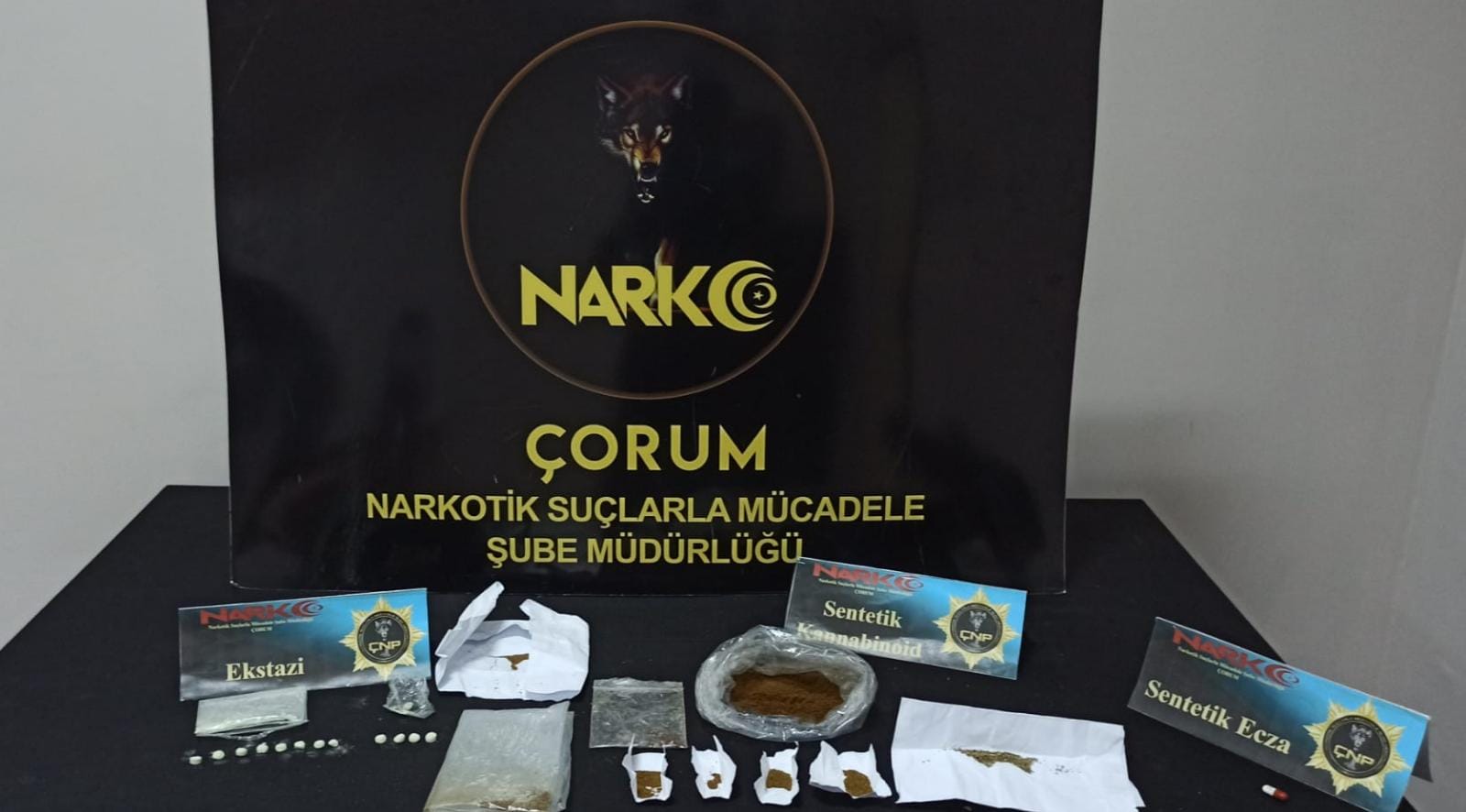 Çorum’da Zehir Tacirlerine Operasyon