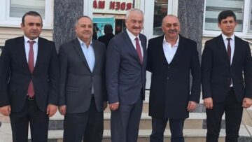 Başkan İsbir, Haşim Eğer’i Misafir Etti
