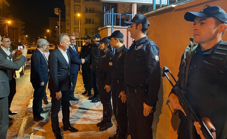 Ceylan ve Ahlatcı’dan, Polis Haftası Ziyaretleri