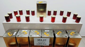 Çorum’da Sahte Bal Operasyonu