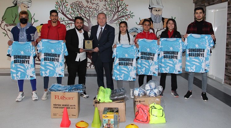 ÇÖSOB’dan, Şahiner’e Teşekkür Ziyareti￼