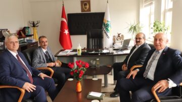 Milli Eğitim Müdürü Kodek’den Başkan Şen’e Ziyaret