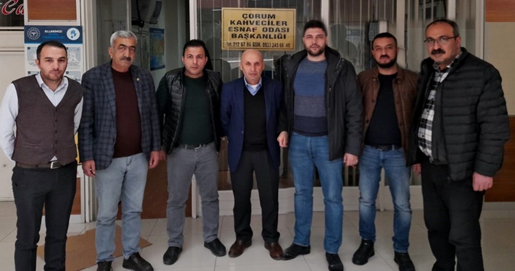 Kahveci Esnafından Çerikci’ye Tam Destek