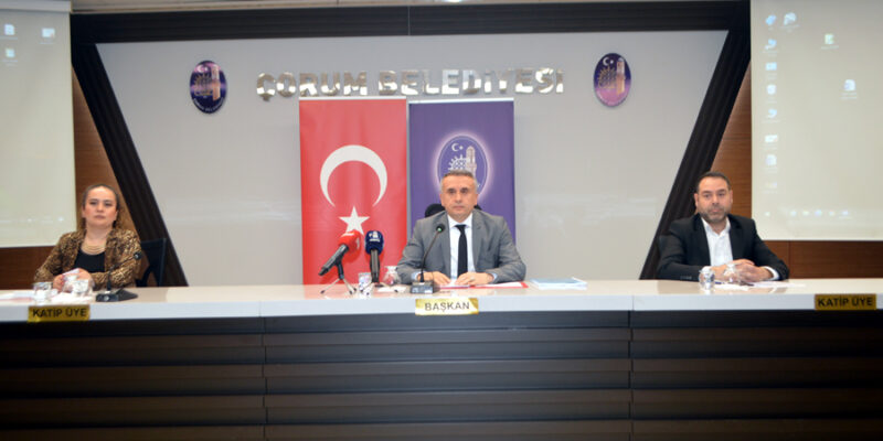 Çorum Belediyesi’nin 2021 Yılı Bütçe Kesin Hesabı Oylandı