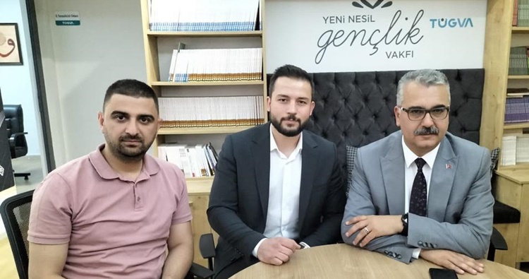 Yusuf Ahlatcı’dan Ensar Vakfı ve TÜGVA’ya Ziyaret
