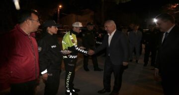 Bakan Yardımcısı Çorum’da Trafik Asayiş Denetimine Katıldı