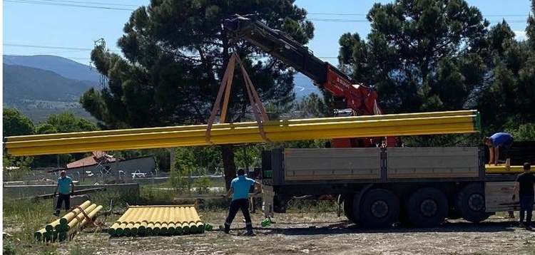 Kargı’da Doğalgaz Çalışmaları Başladı