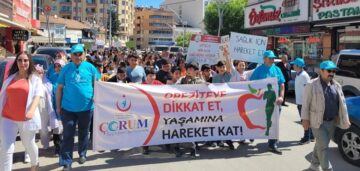 Sağlıklı Yaşam İçin Yürüdüler