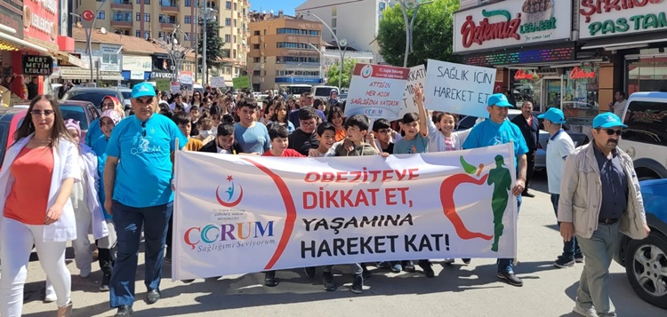 Sağlıklı Yaşam İçin Yürüdüler