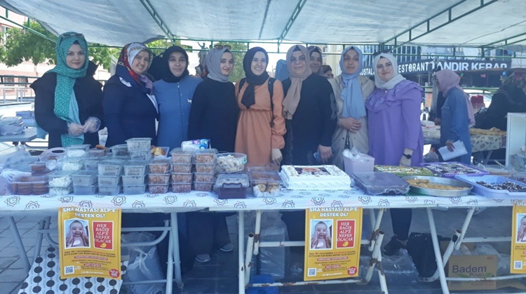 Minik Alp İçin Yardım Kampanyası Düzenlendi