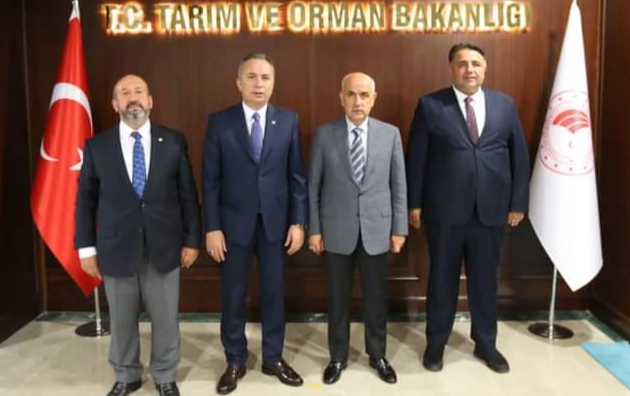 Çorum Çiftçisinin Talep ve İsteklerini Bakana İlettiler