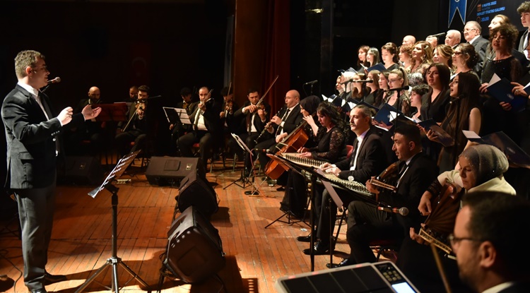 Çorum Belediyesi TSM Korosu “Bahar Konseri” İle Sahne Aldı