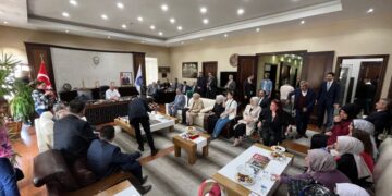 Belediyede Büyük Bayramlaşma