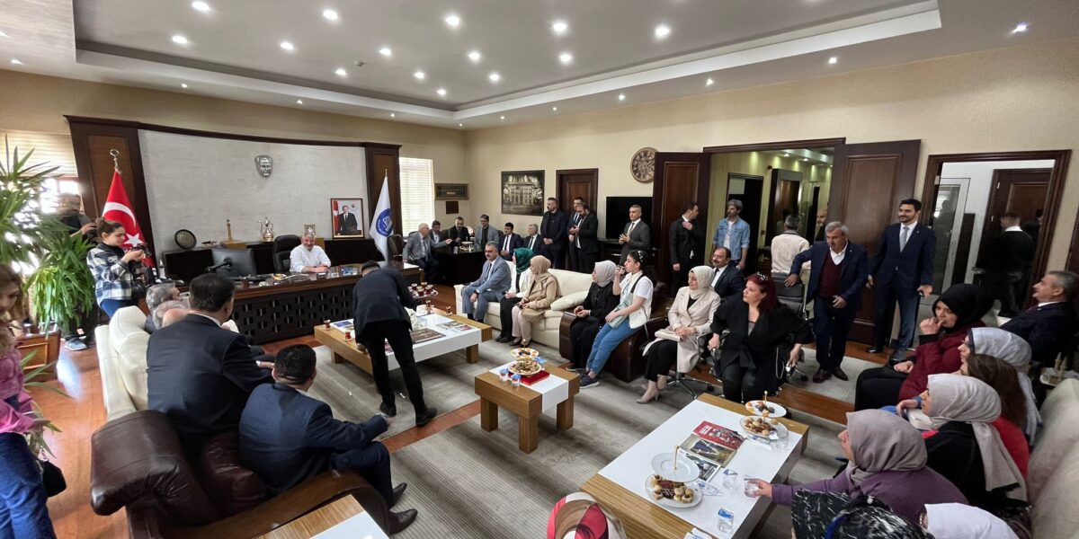 Belediyede Büyük Bayramlaşma