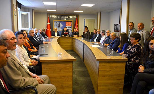 CHP Kaftancıoğlu’na Destek İçin Toplandı