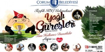 Altınkemerli Başpehlivanlar Çorum’a Geliyor