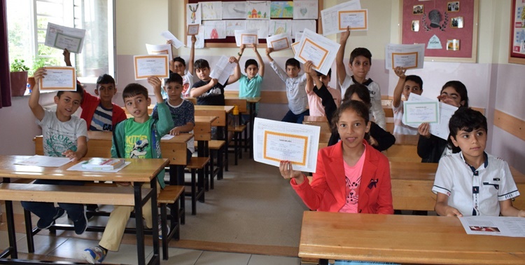 Sungurlu’da 7 Bin 726 Öğrenci Karne Aldı