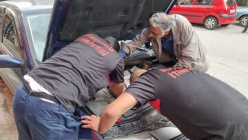 Yavru Kedi Zor Kurtarıldı
