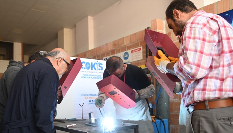 Kaynakçı Kursuna İlgi Yoğun Oldu