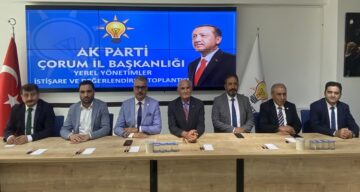 AK Parti 2023 Seçimleri İçin İstişare Yaptı