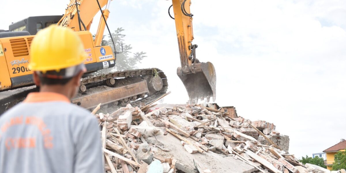 Kamulaştırılan Alanlarda Çalışmalar Sürüyor