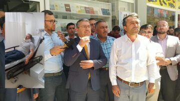 İskilip’te Din Görevlisi Darp Edildi