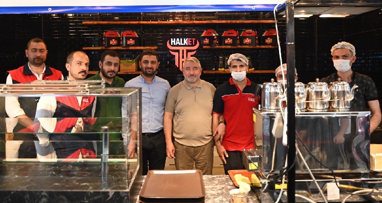 Hayvan Pazarındaki Lokantaya Besicilerden 5 Yıldız